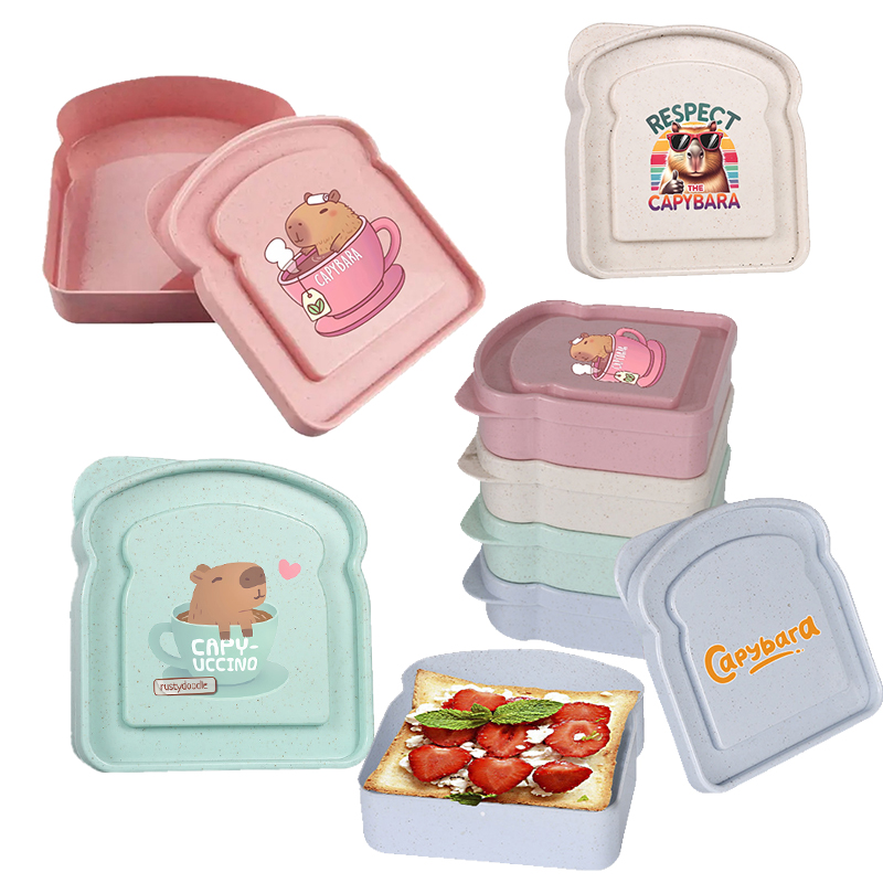 กล่องเก็บอาหารลายคาปิบารา สำหร - Food Storage Meals บทวิจารณ์และราคา