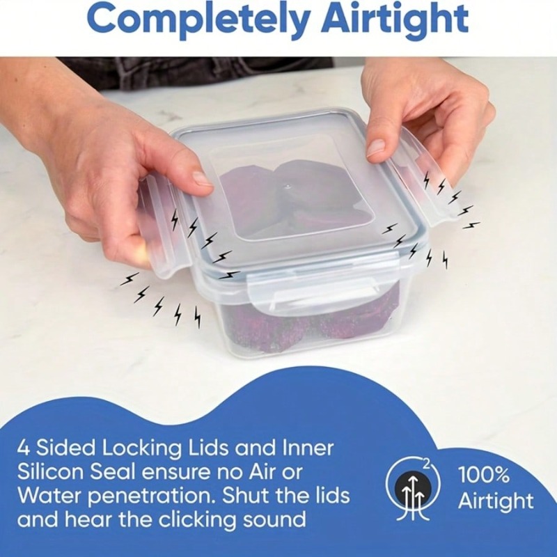 ชุดกล่องเก็บอาหาร 12 ชิ้น พร้อ - Food Storage Labels บทวิจารณ์และราคา