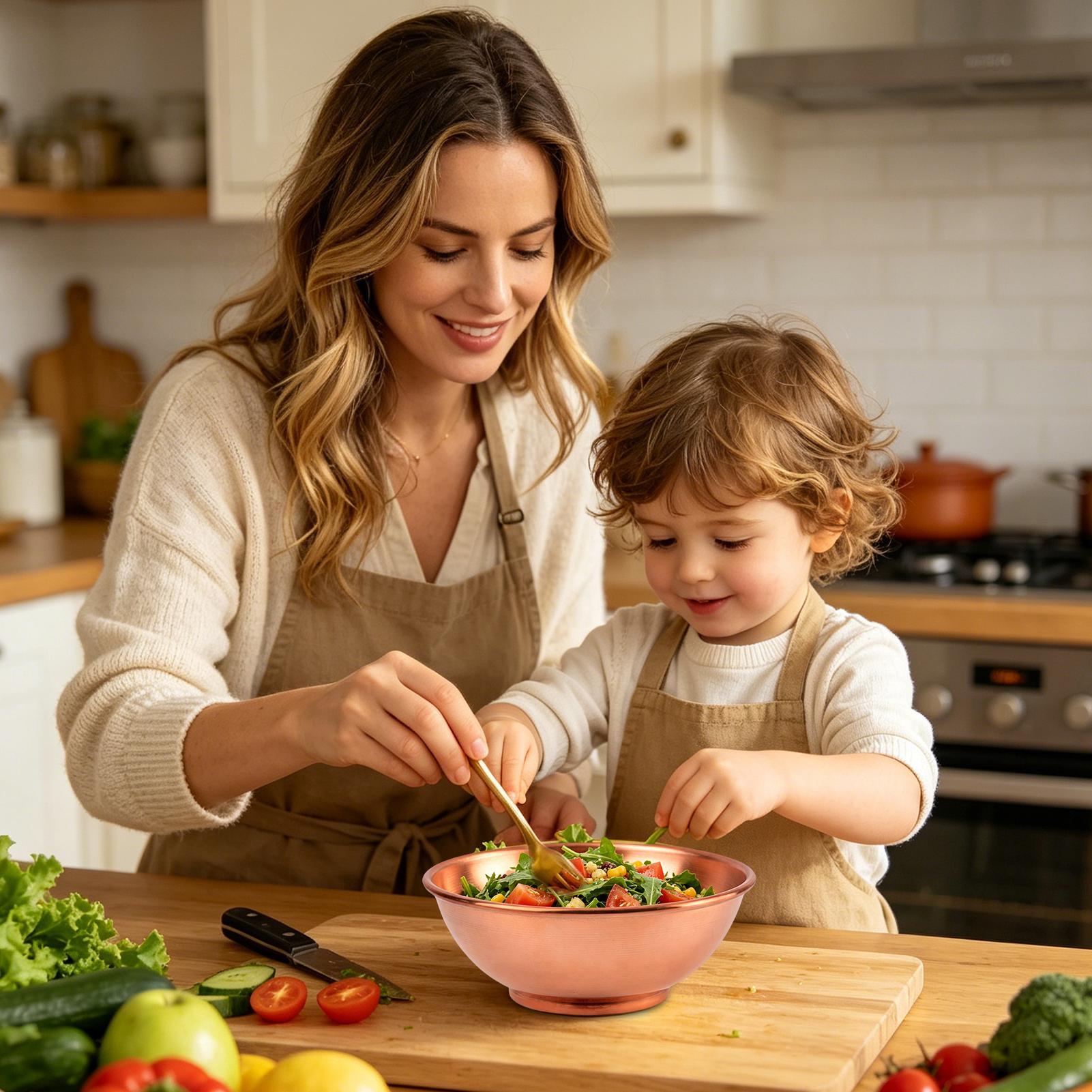 ชามทองแดงขนาดใหญ่ ภาชนะเก็บของ - Food Storage Meals บทวิจารณ์และราคา